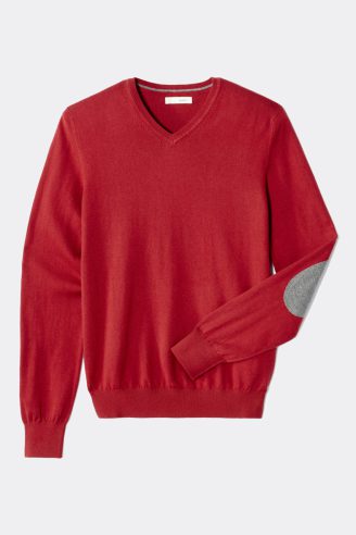 סריג קל צווארון V