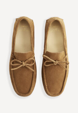 נעלי מוקסין זמש