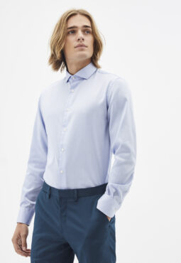 חולצת צווארון חתוך 100% כותנה