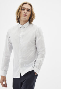 חולצת צווארון איטלקי 100% כותנה