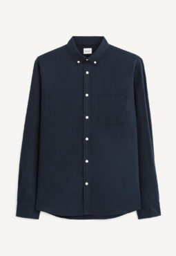 חולצה מכופתרת גזרה רגילה 100% כותנה