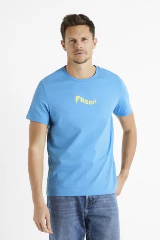 חולצת טי צווארון עגול FREEZE celio