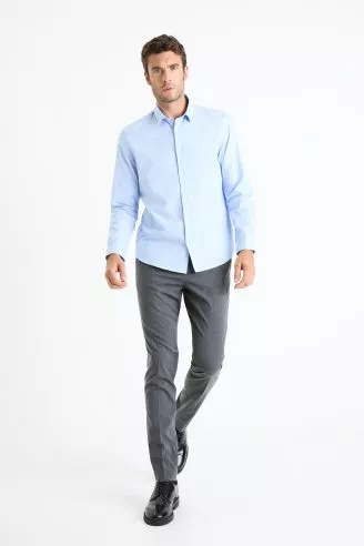 חולצה מכופתרת גזרת slim