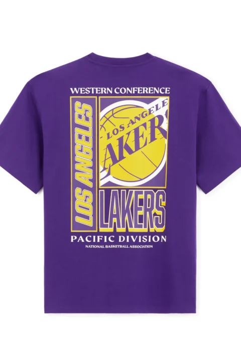 ⁦חולצת טי  NBA לגבר – LAKERS⁩ – תמונה ⁦5⁩