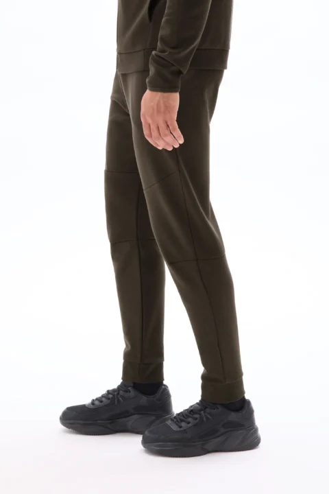 ⁦מכנסי ספורט Slim Fit - שחור⁩ – תמונה ⁦4⁩