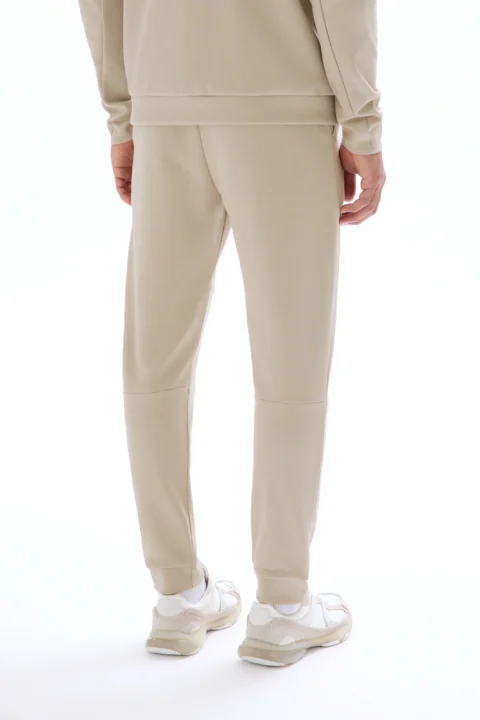 ⁦מכנסי ספורט Slim Fit - בז'⁩ – תמונה ⁦3⁩