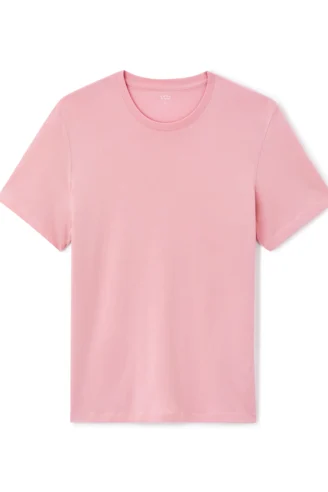 טי-שירט בגזרת רגולר – ורוד טי-שירט בגזרת רגולר – ורוד