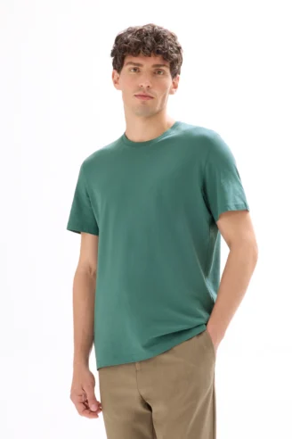 טי-שירט בגזרת רגולר – טורקיז