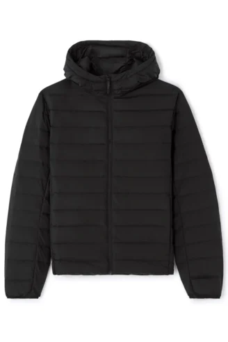 מעיל פוף מחמם - שחור מעיל פוף מחמם - שחור