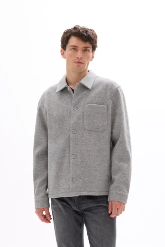 ג'קט צמר מחמם במיוחד - אפור