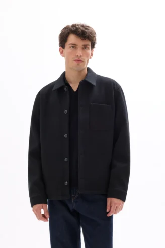 ג'קט צמר מחמם במיוחד - שחור