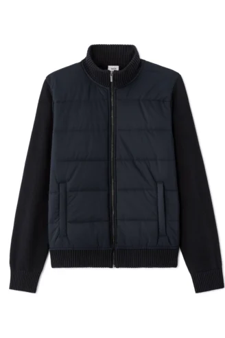 ג’קט סריג מילאנו - כחול כהה ג’קט סריג מילאנו - כחול כהה