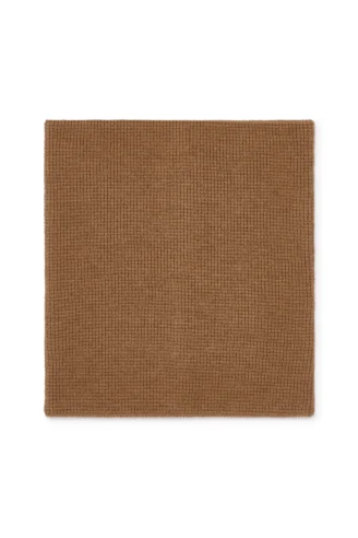 חם צוואר סריגת ואפל - קאמל