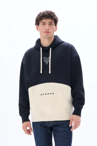 סוויטשירט וואן פיס - שחור