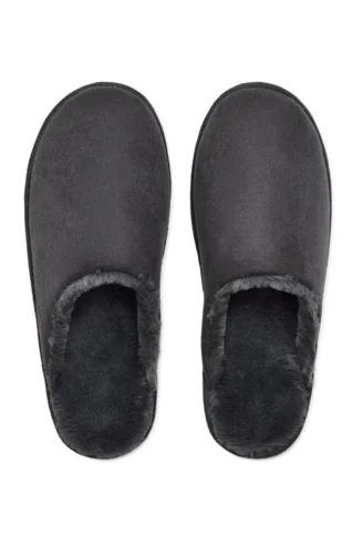 נעלי בית זמש - אפור כהה