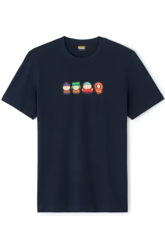 חולצת טי "סאות 'פארק" - כחול כהה