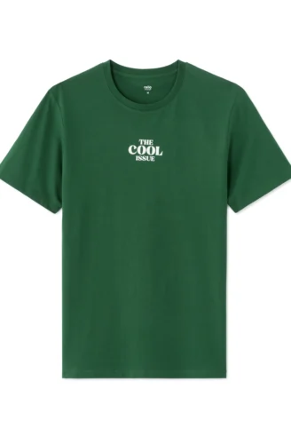 חולצת טי מודפסת 100% כותנה - ירוק