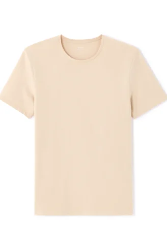 חולצת טי פימה צווארון עגול חולצת טי פימה צווארון עגול