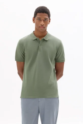 חולצת פולו קלאסית 100% כותנה