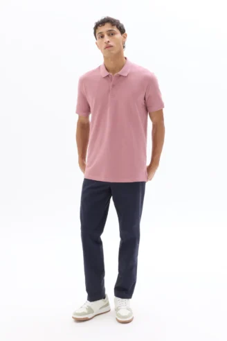 חולצת פולו קלאסית 100% כותנה