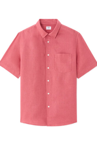 SHORT SLEEVES SHIRT בצבע RED