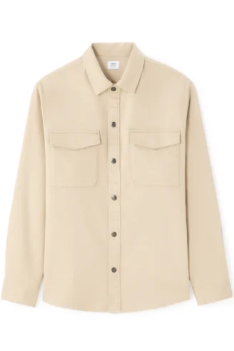 אוברשירט (חולצת־מעיל) מבד סרג’