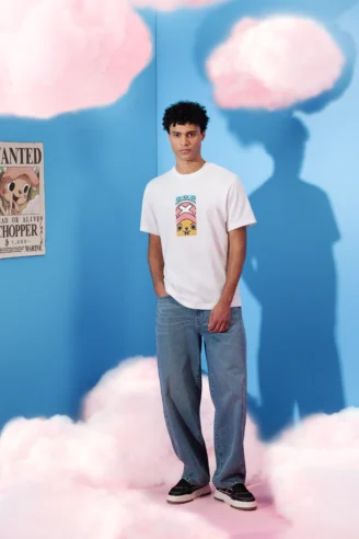 One Piece - חולצת טי  לגברים של טוני צ'ופר