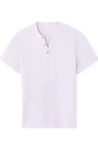 SHORT SLEEVES TSHIRT בצבע PURPLE MEL