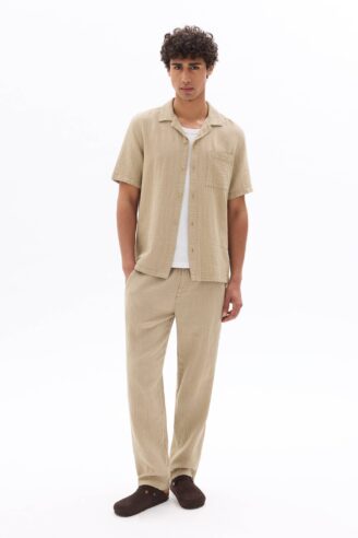 PANTS OTHER STYLE בצבע TAUPE