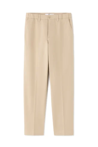 מכנסי צ׳ינו Slim Stretch באורך 7/8 – בז׳