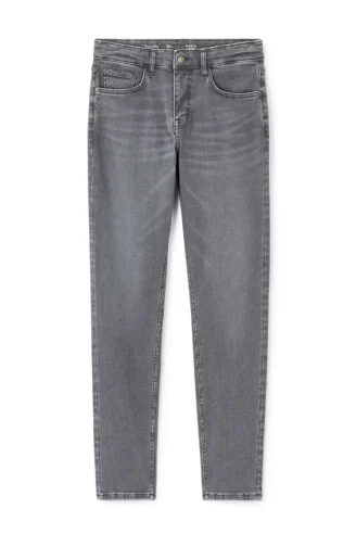 ג'ינס בסגנון Powerflex גזרת slim - אפור